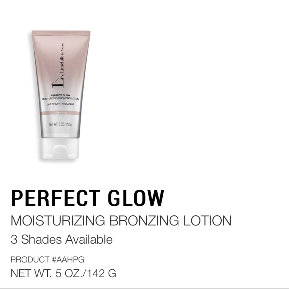 LimeLife Perfect Glow Moisturizing Bronzing Lotion